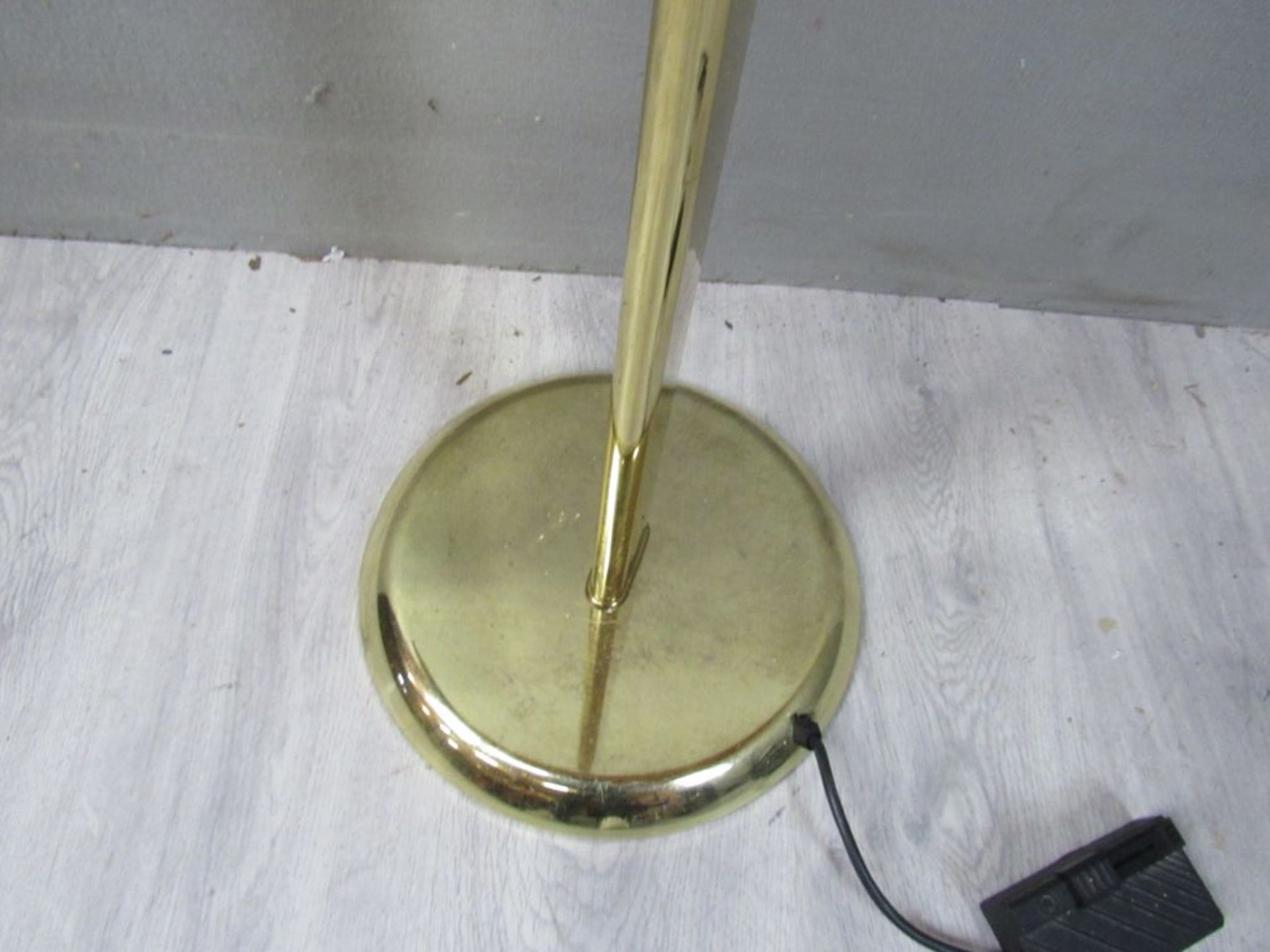 Vintage Stehleuchte Bankerlampe ca. - Image 8 of 9