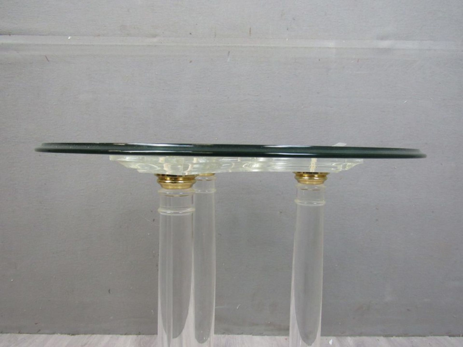 Designertisch Stand aus Acrylglas - Image 5 of 6