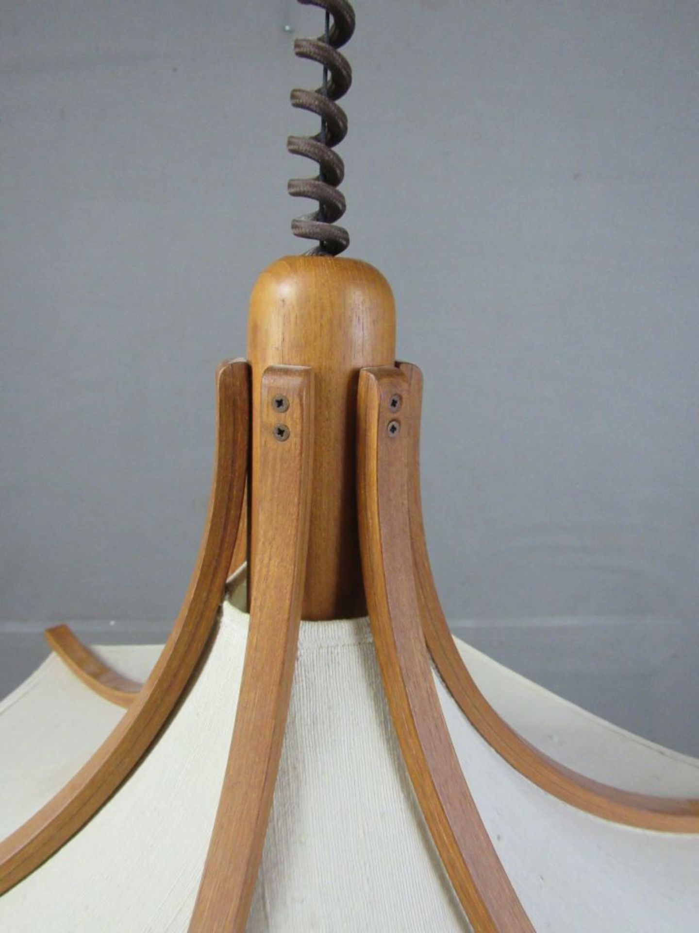 Vintage 70er Jahre Deckenlampe Danish - Image 4 of 7