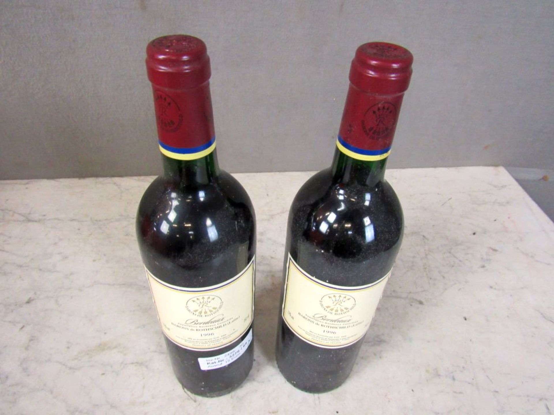 Alkohol Wein Barons De Rothschild 1996 - Bild 2 aus 5