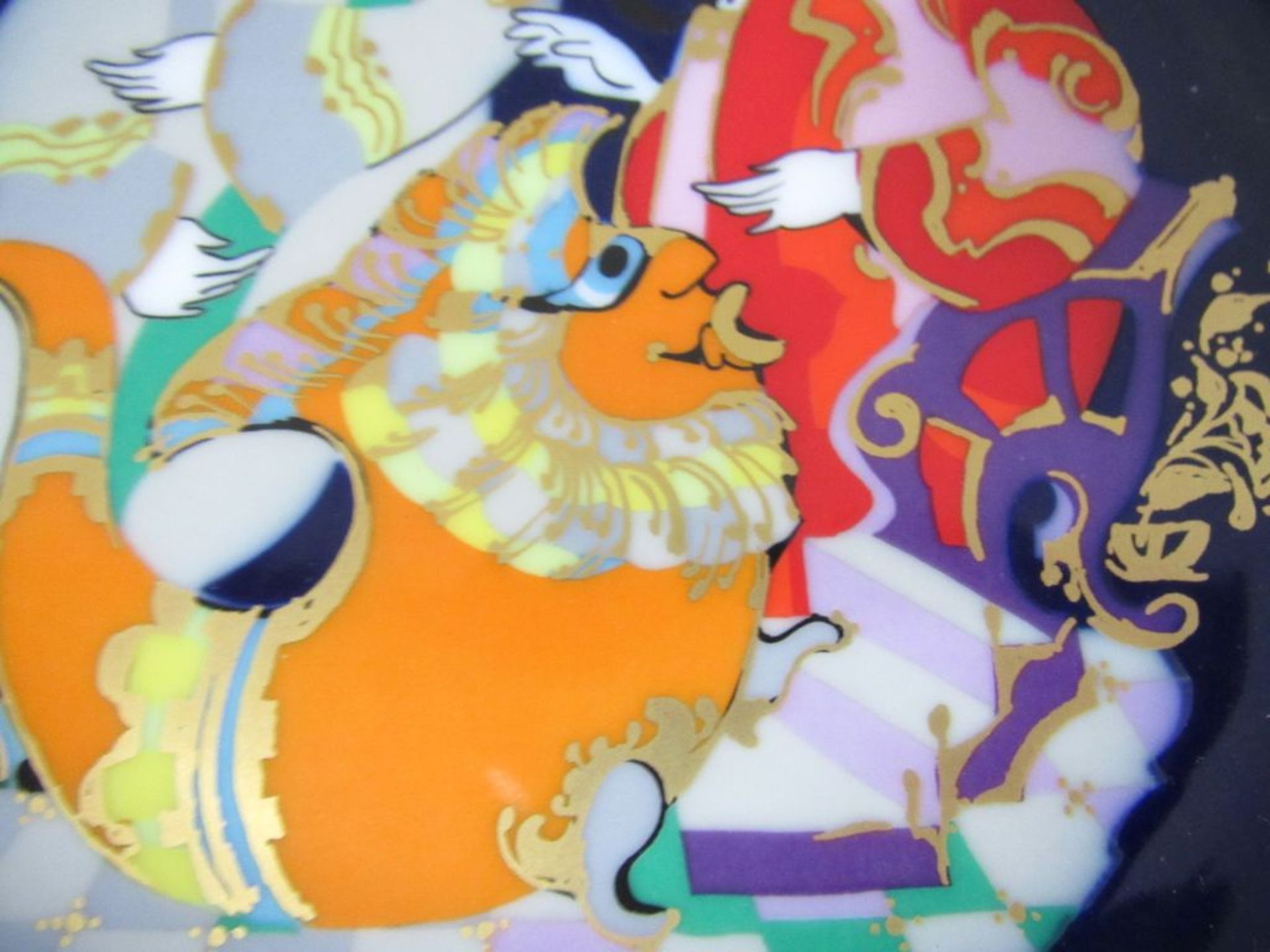 Vier Wandteller Rosenthal Zauberpferd - Bild 8 aus 10