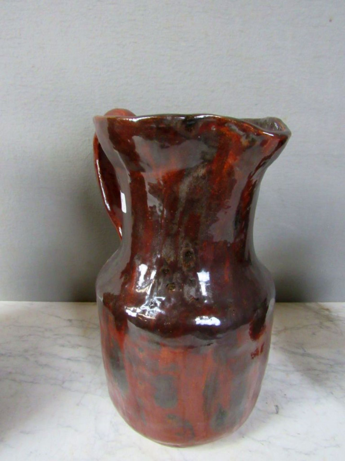 Drei Keramikkannen teilweise gemarkt - Bild 5 aus 10
