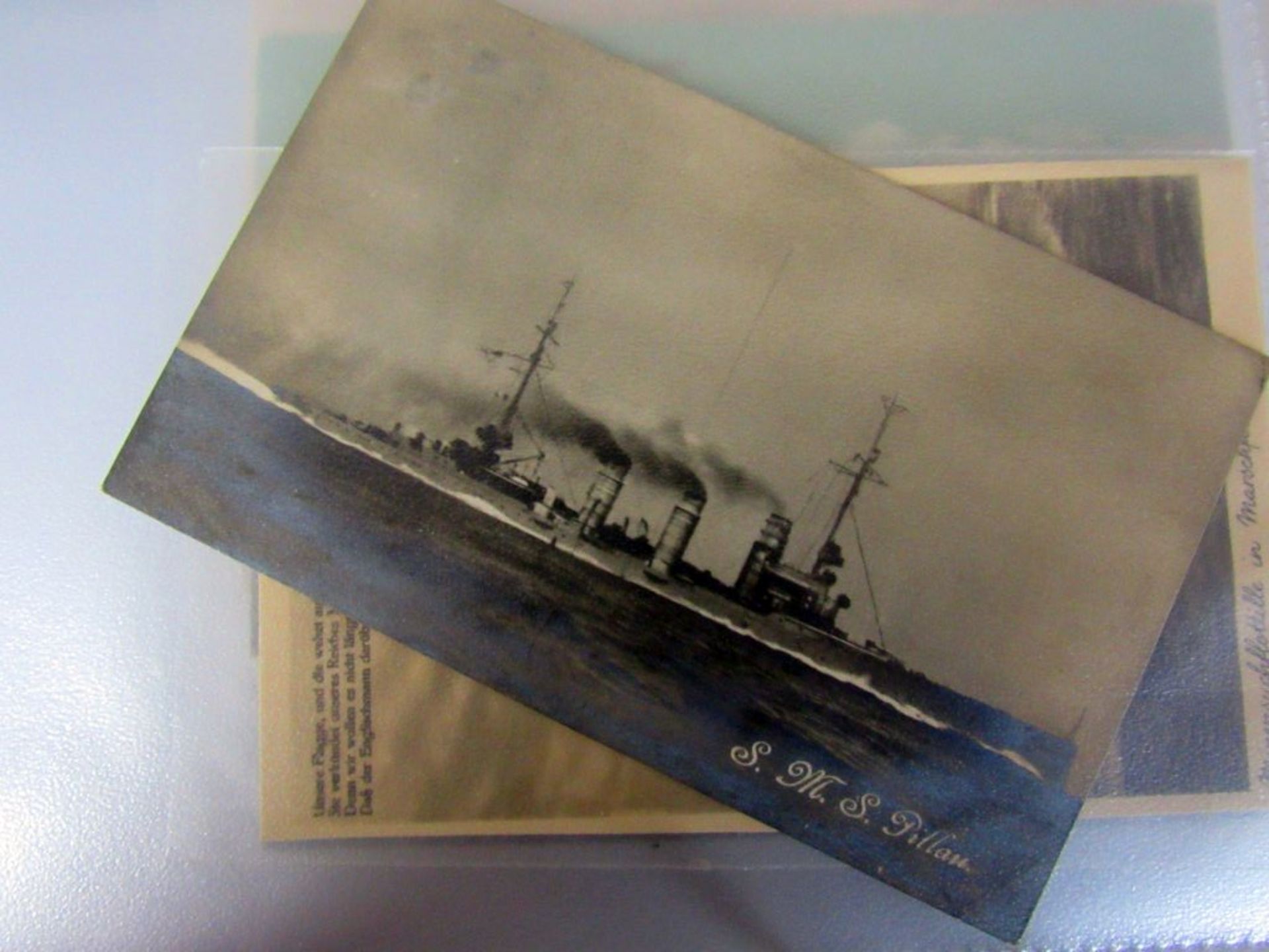 Ordner Postkarten Kriegsschiffe - Image 3 of 10