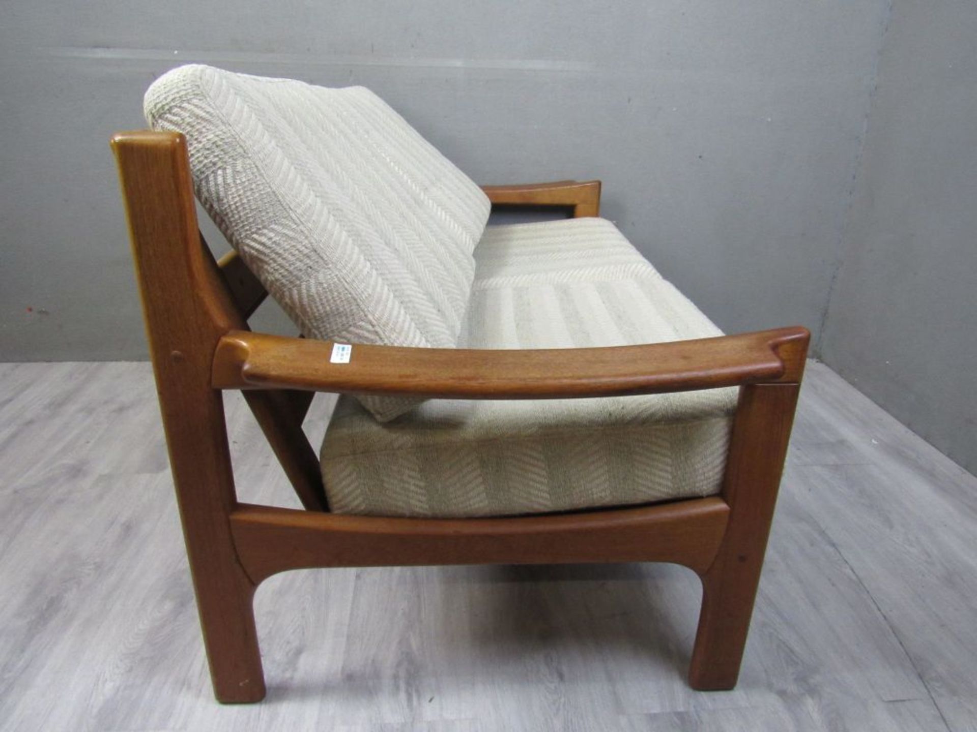 Danish Design Vintage Teak Sofa 2 - Image 7 of 9