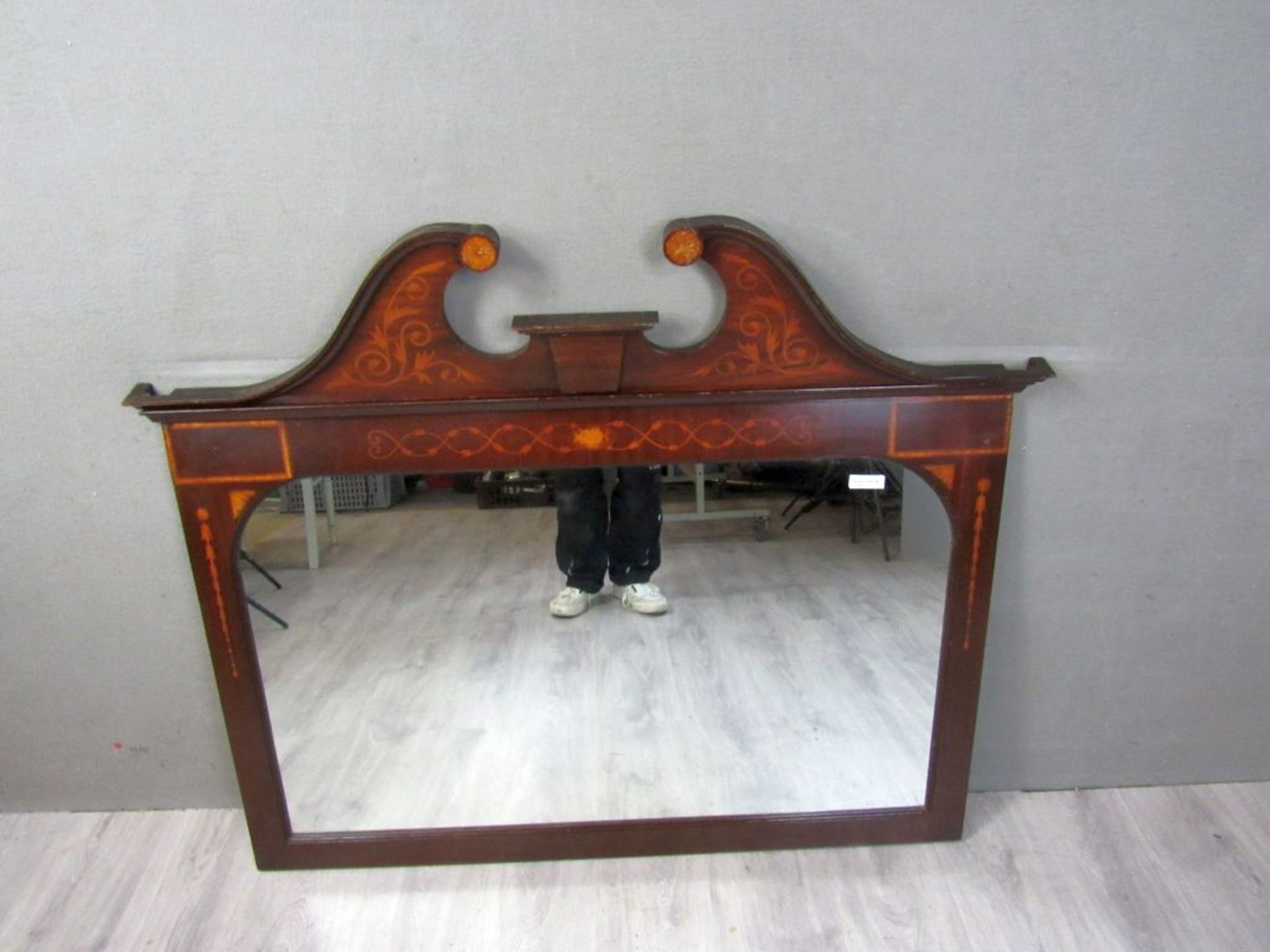 SchÃ¶ner Biedermeier Wandspiegel mit