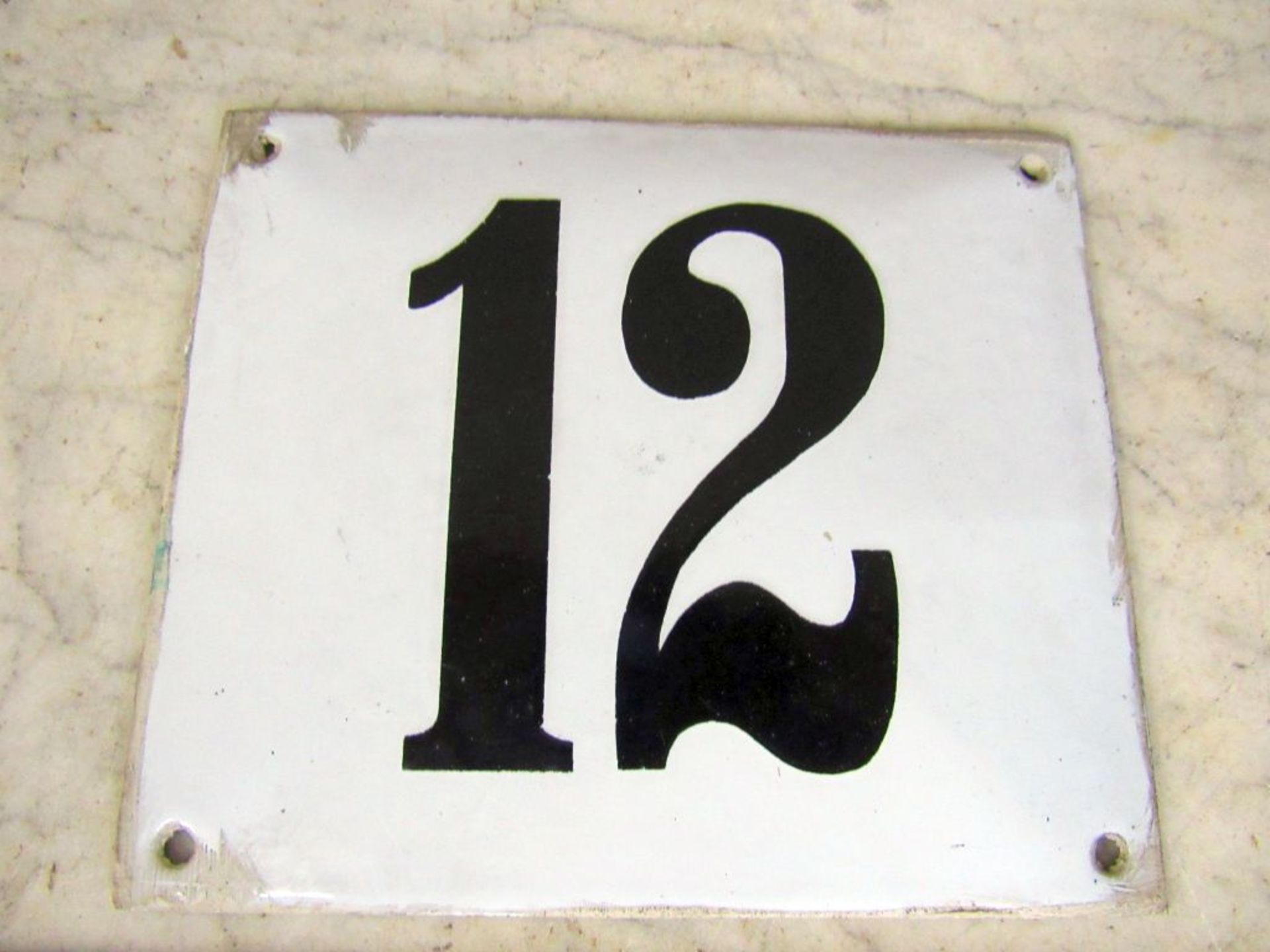 2 Emaille Schilder StraÃŸenschild und - Image 2 of 8