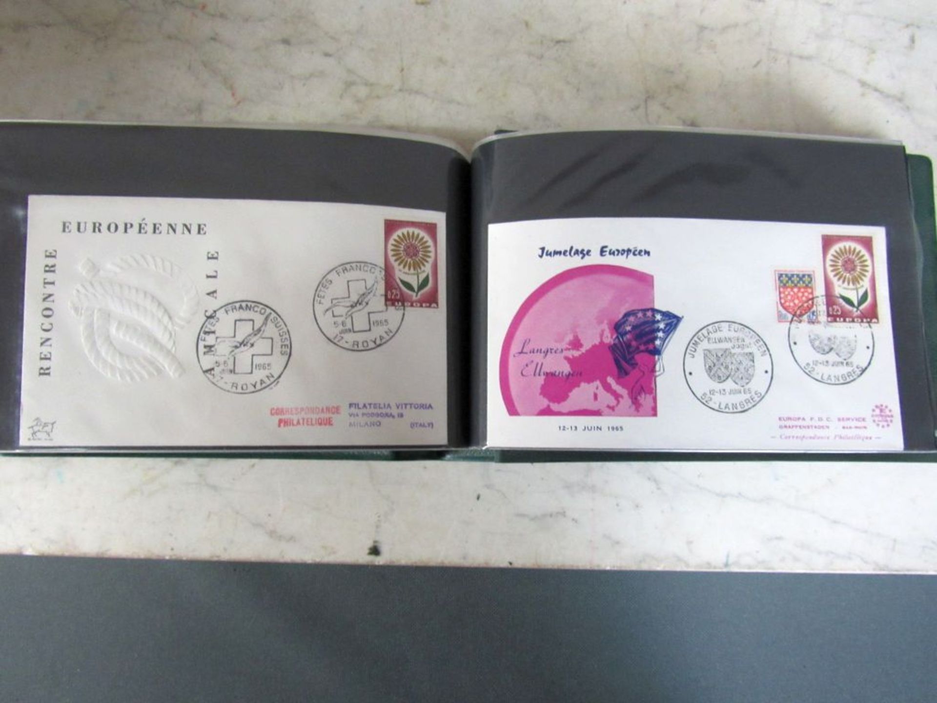 Konvolut Briefmarken ErsttagsblÃ¤tter - Image 4 of 10