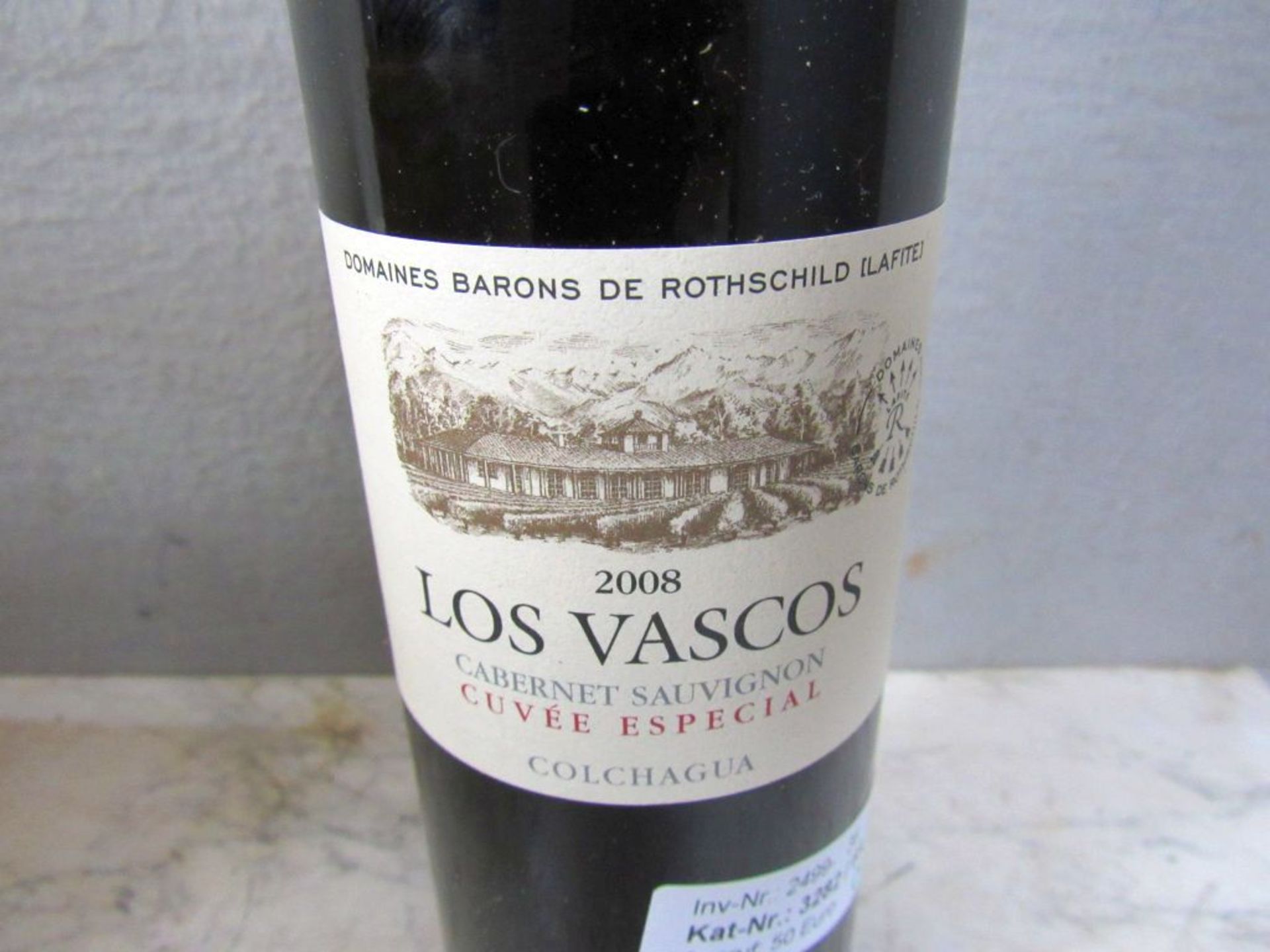 10 Flaschen Rotwein Los Vascos Domain - Bild 6 aus 9