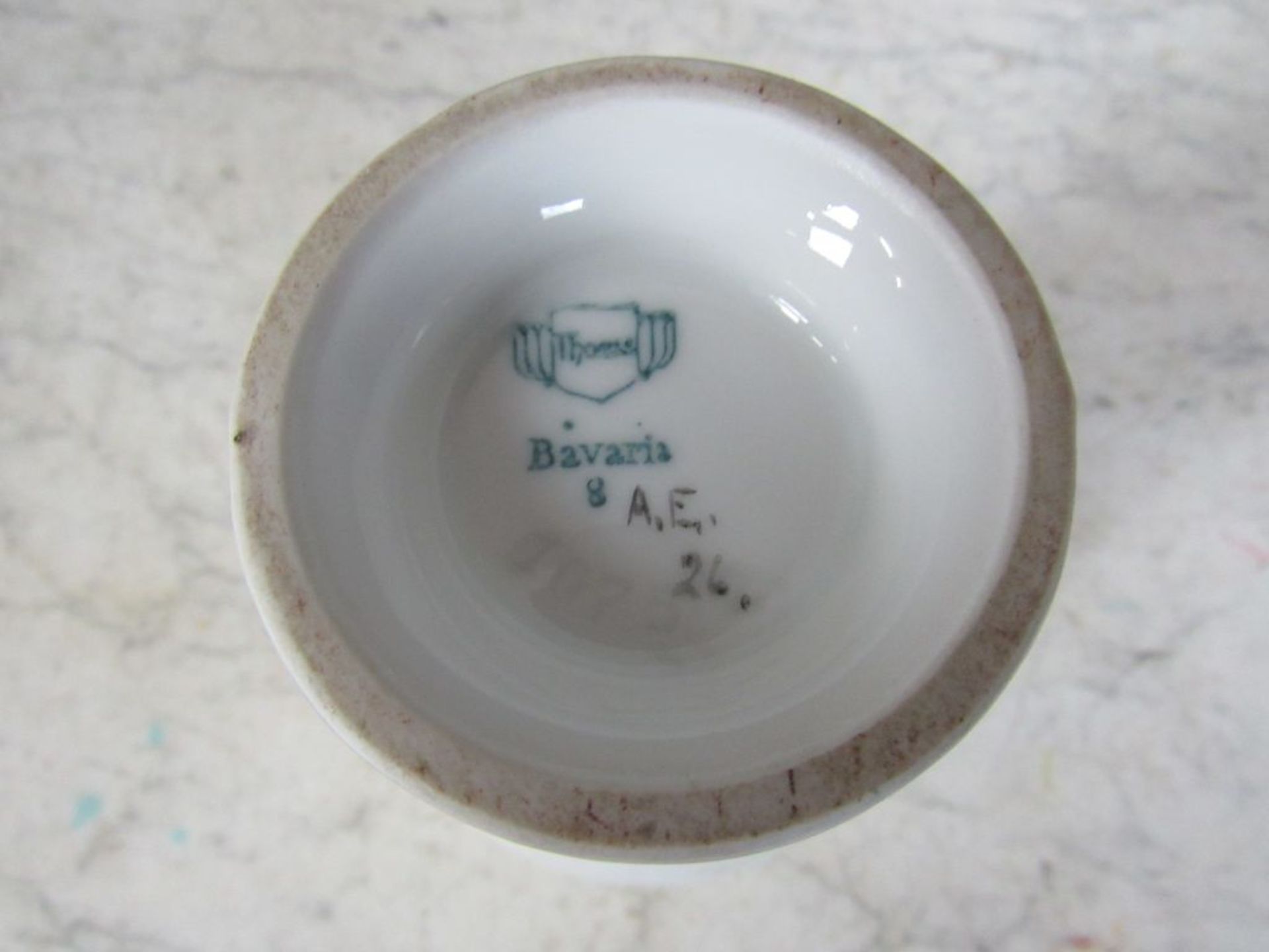 Rosenthal kleine Vase mittig mit - Bild 9 aus 9
