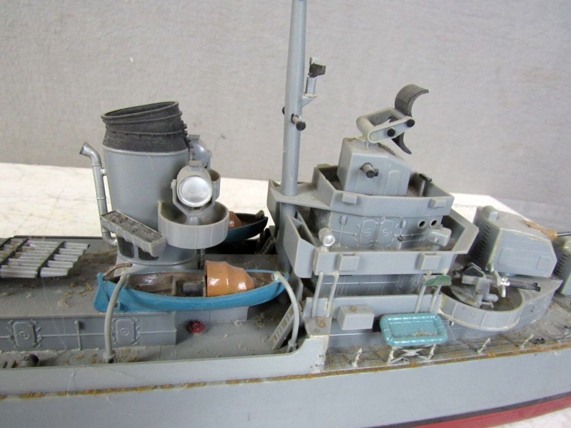 GroÃŸes Modellschiff Kriegsschiff - Image 7 of 10