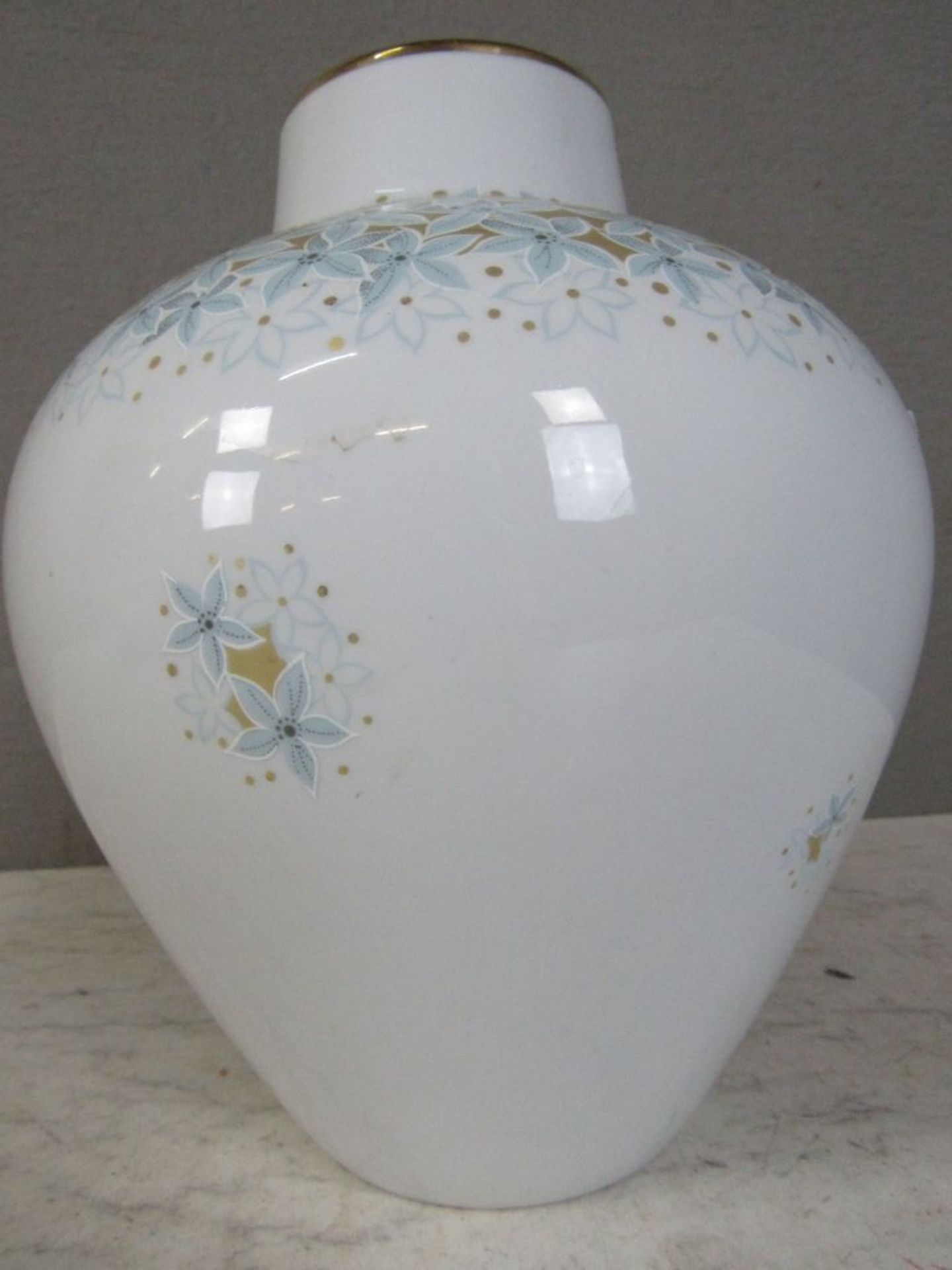 Vintage Vase gemarkt 25 cm hoch - Bild 4 aus 6