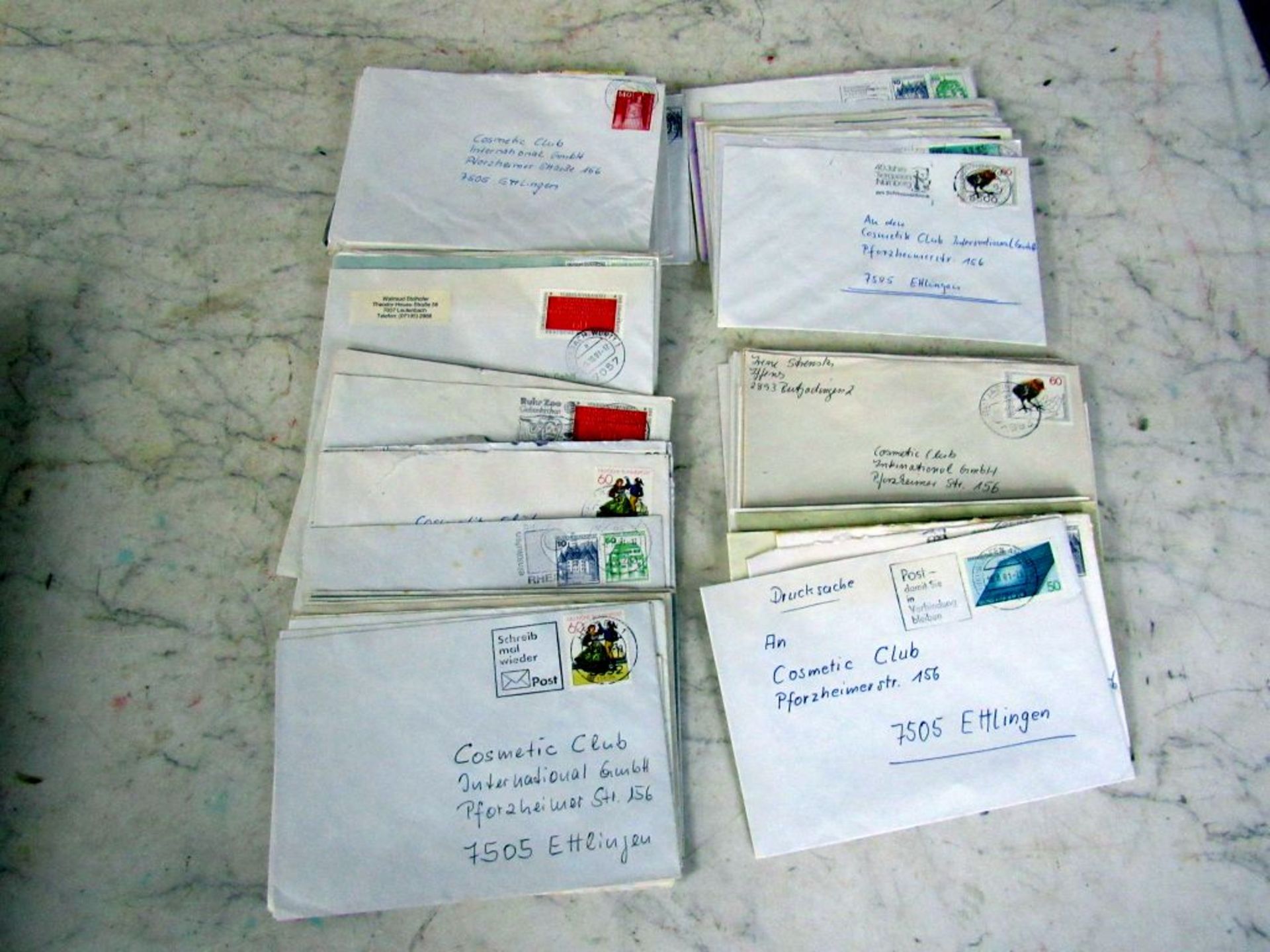Hunderte Briefe im Karton - Image 2 of 8