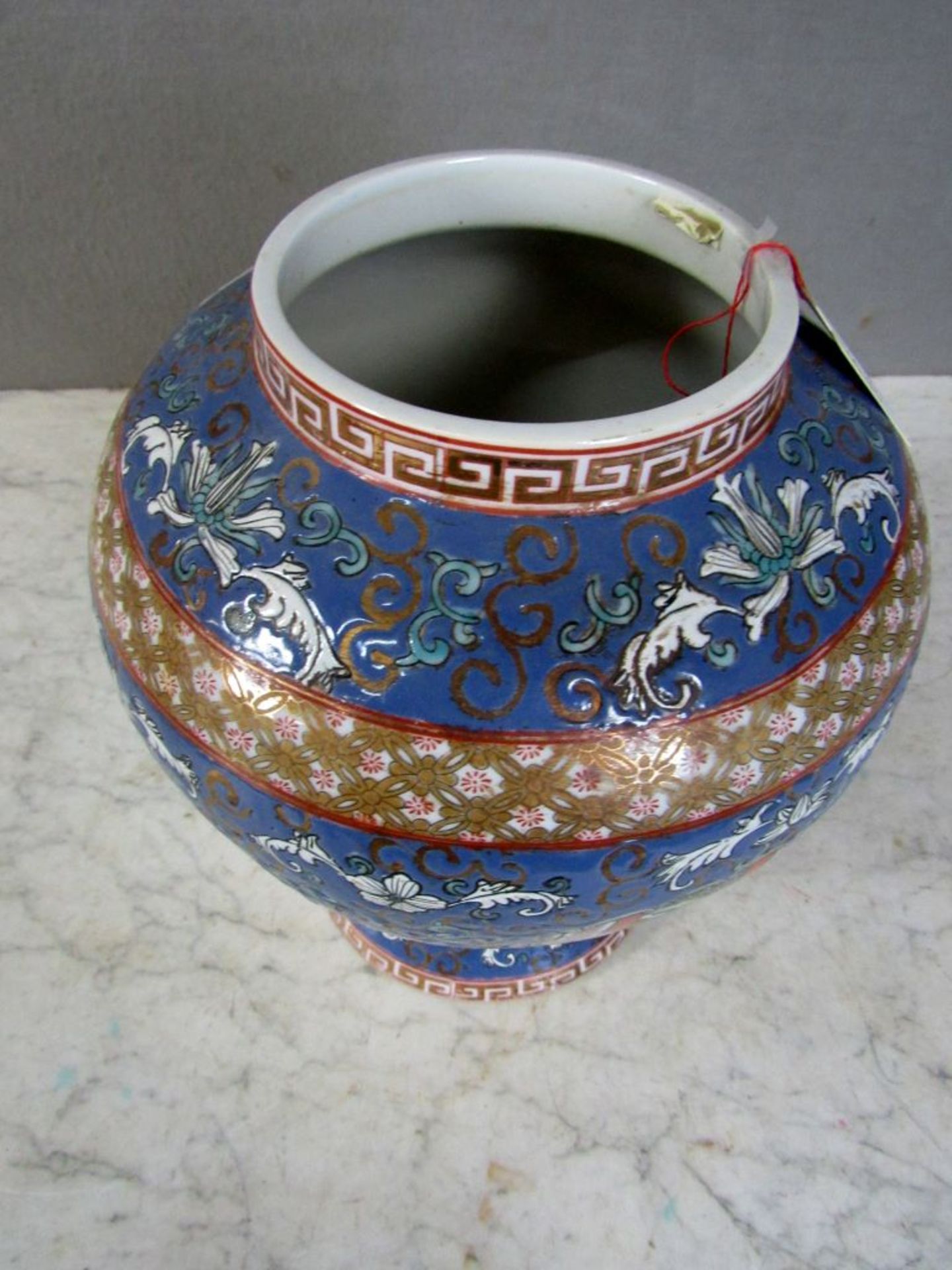 Dekorative Vase China 27cm - Image 2 of 8