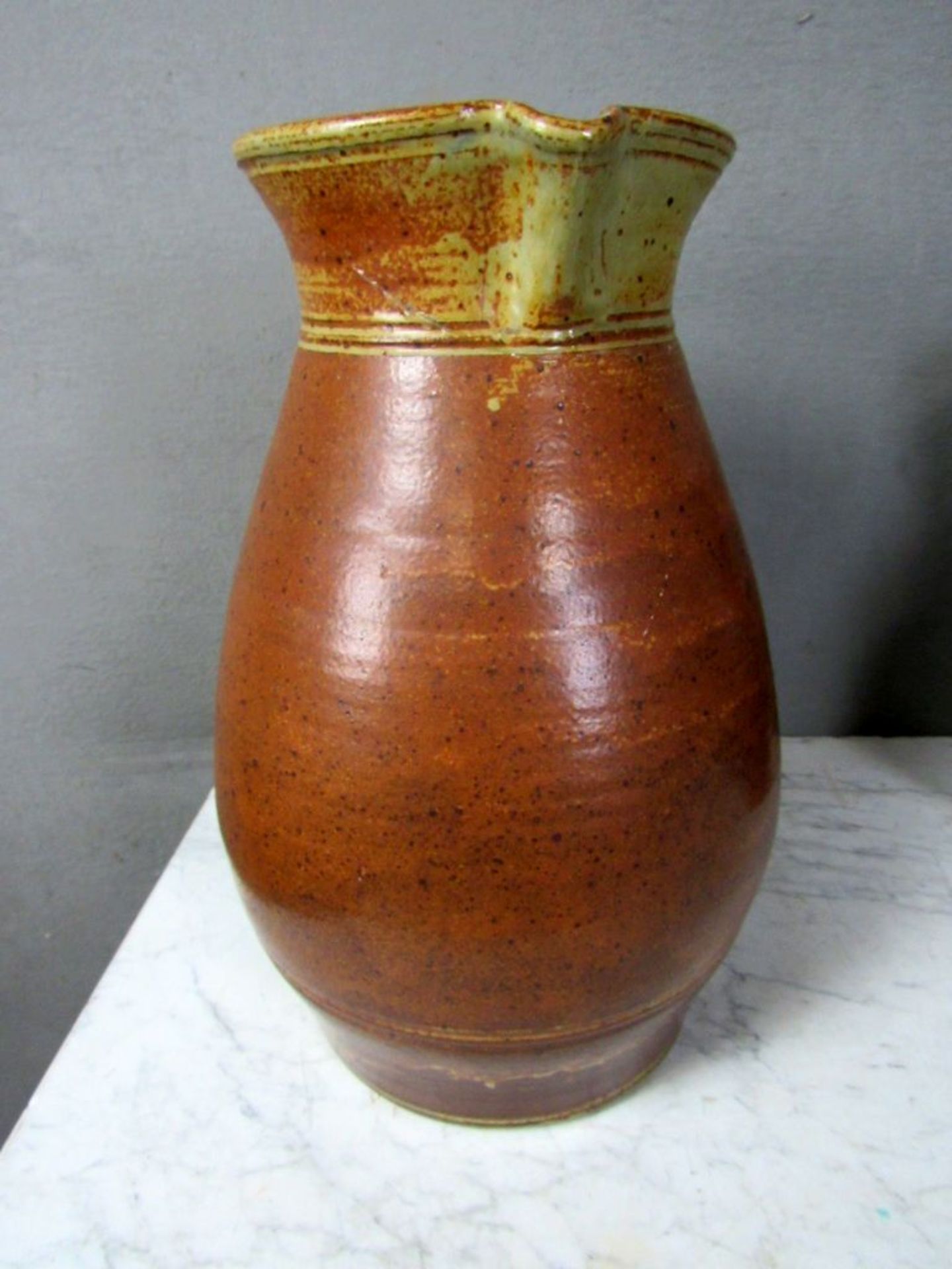 Drei Keramikkannen teilweise gemarkt - Bild 8 aus 10
