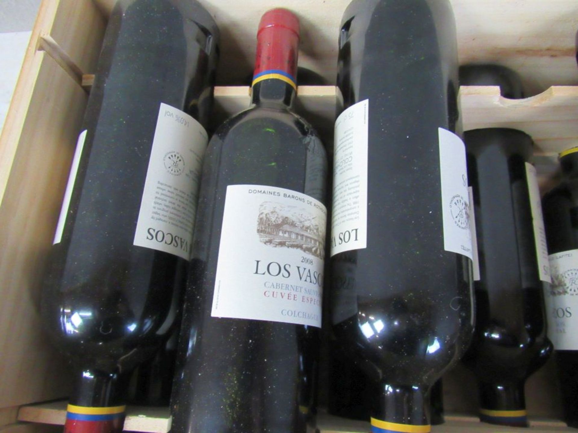10 Flaschen Rotwein Los Vascos Domain - Bild 4 aus 9
