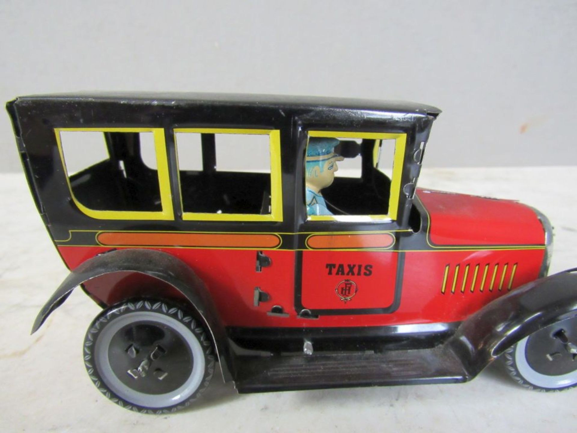 Blechspielzeug Taxi sehr gut - Bild 4 aus 7