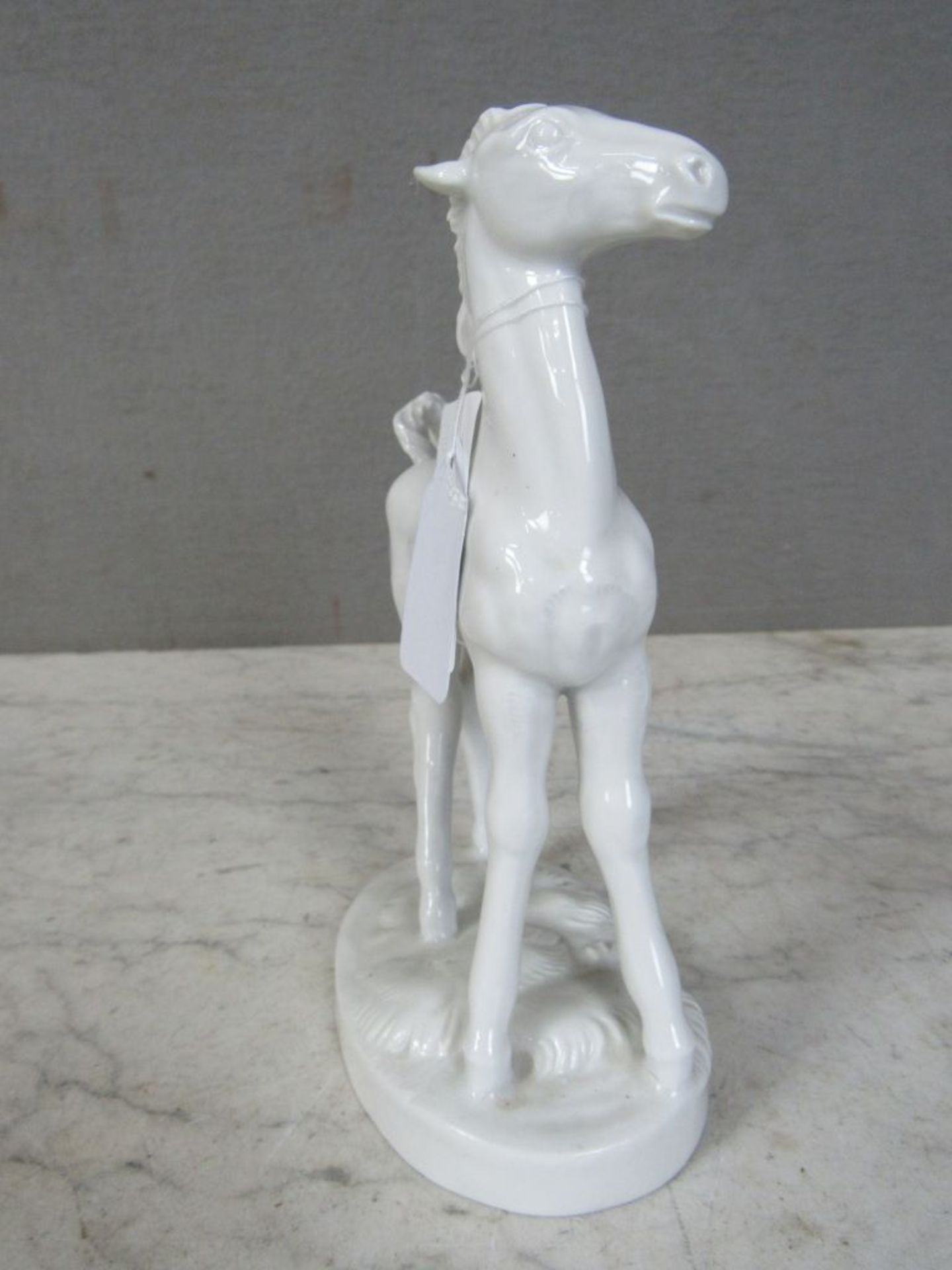 Porzellanfigur Pferd Meissen - Bild 5 aus 10
