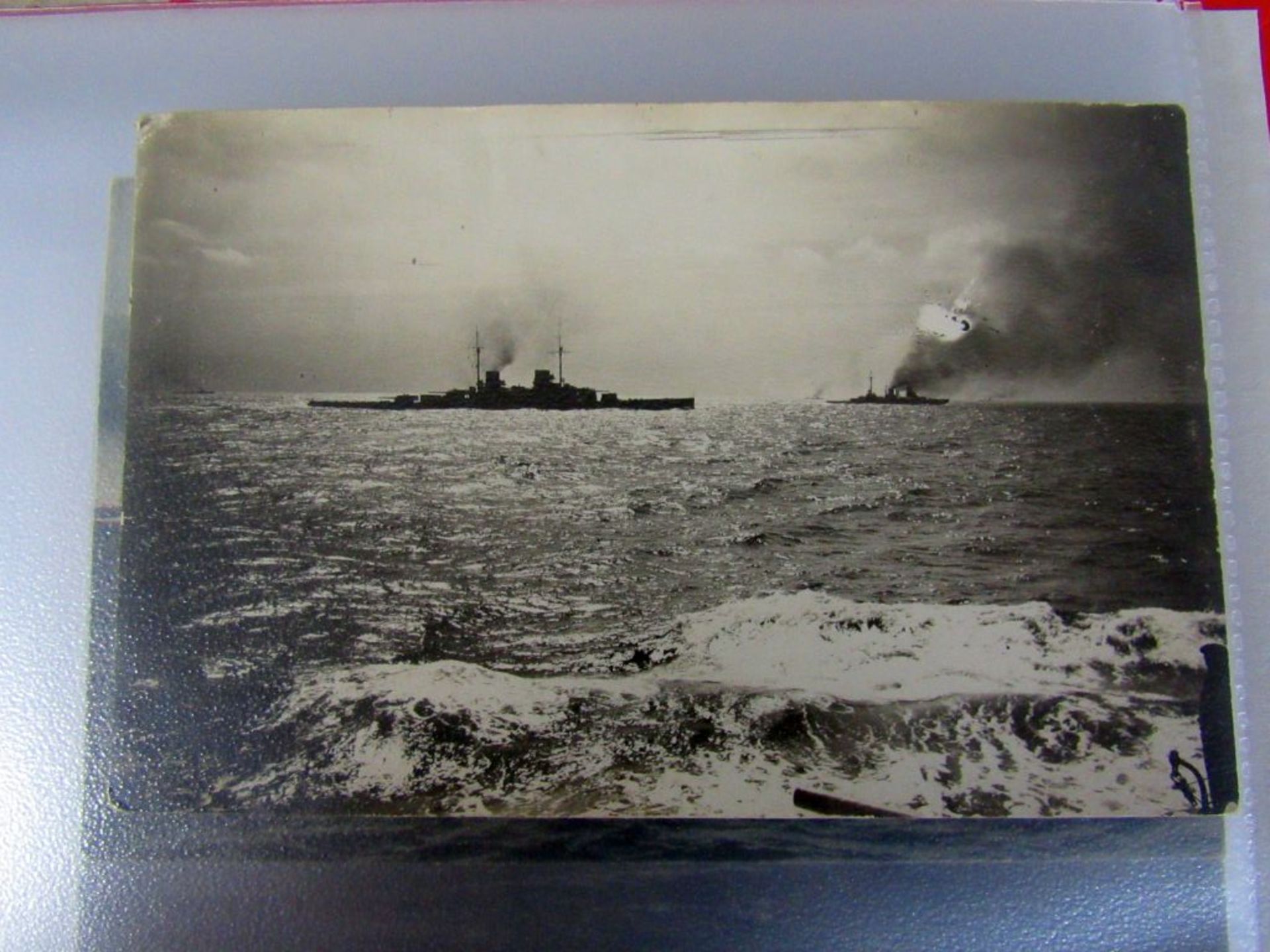 Ordner Postkarten Kriegsschiffe - Image 8 of 10