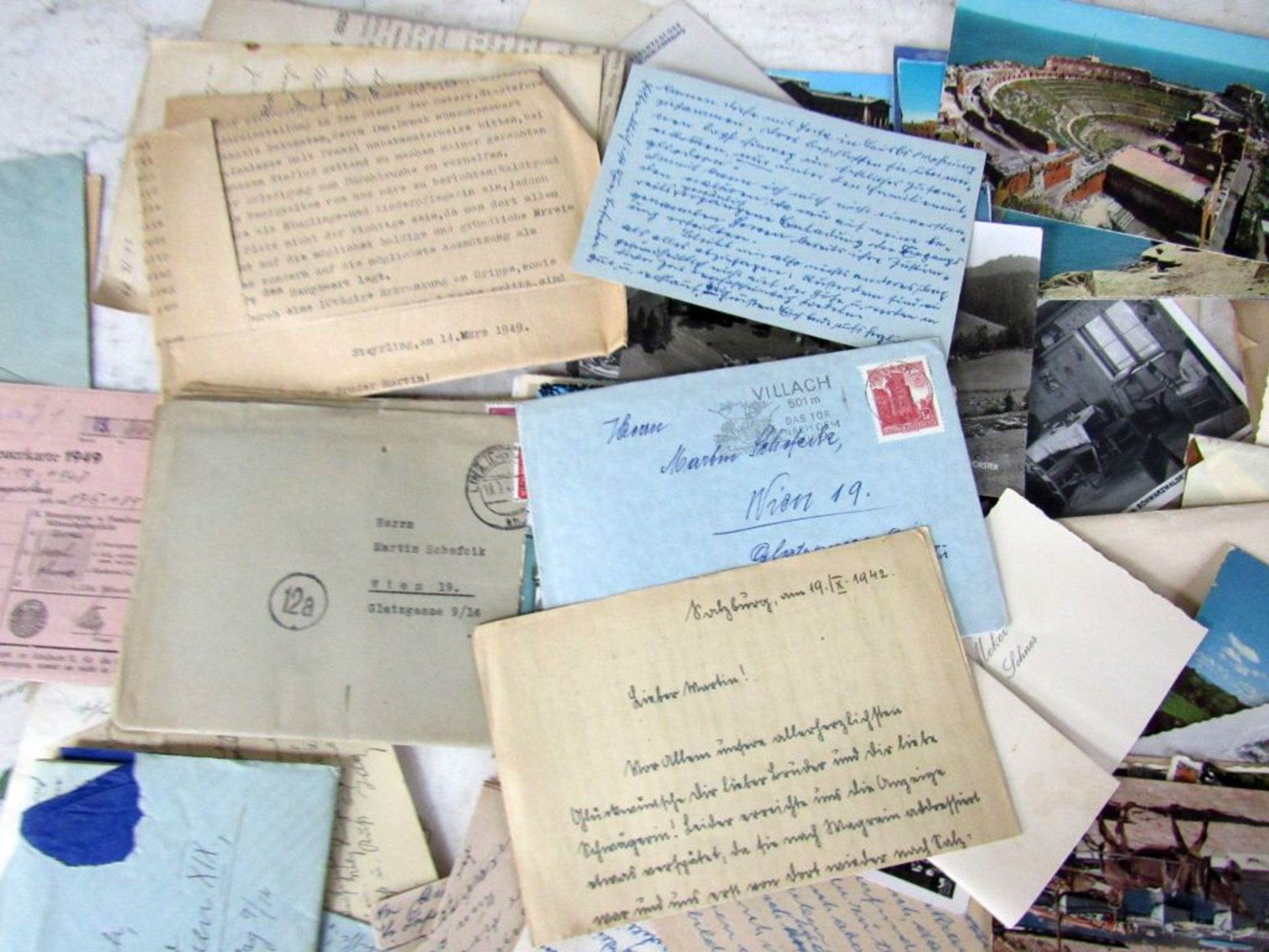 GroÃŸer Karton Briefe Postkarten - Image 7 of 10