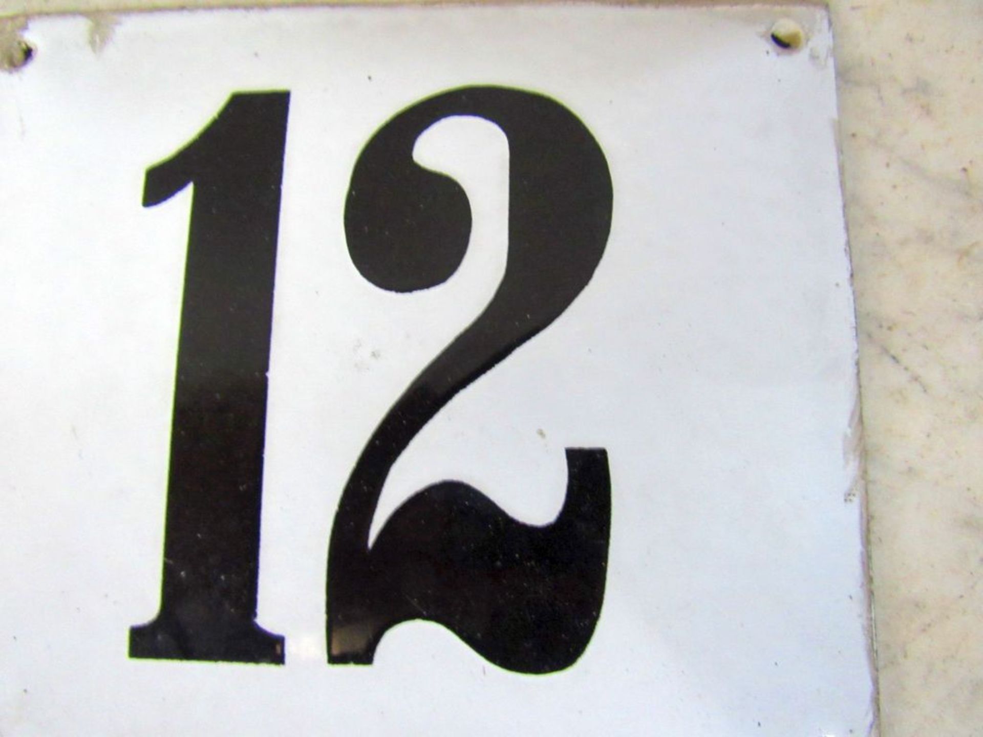 2 Emaille Schilder StraÃŸenschild und - Image 7 of 8