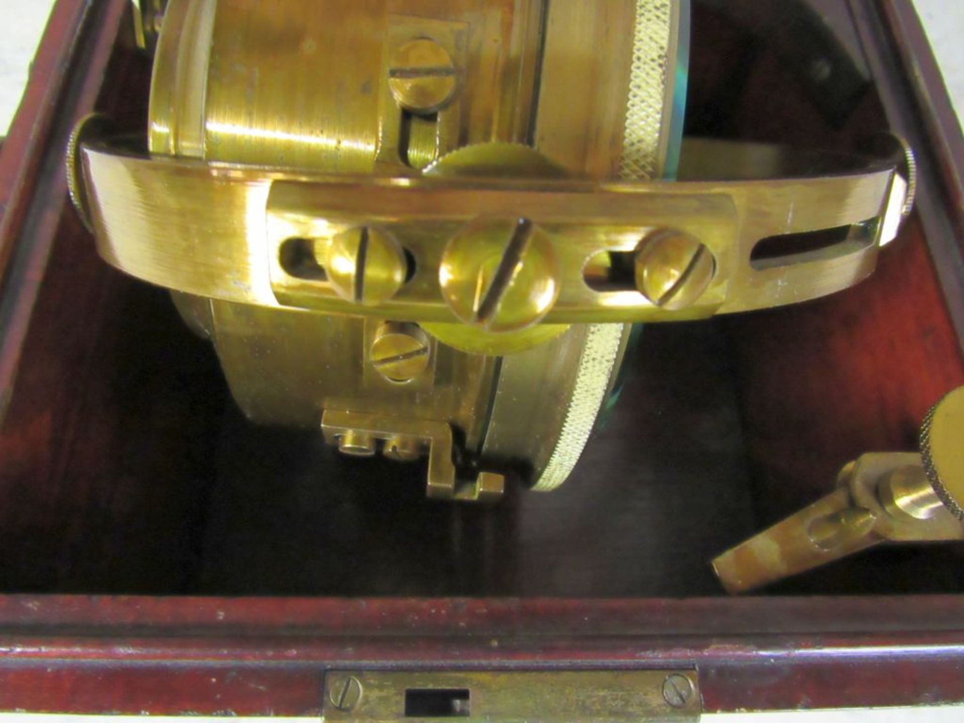 Antike Uhr Chronometer Marine auf - Image 7 of 10
