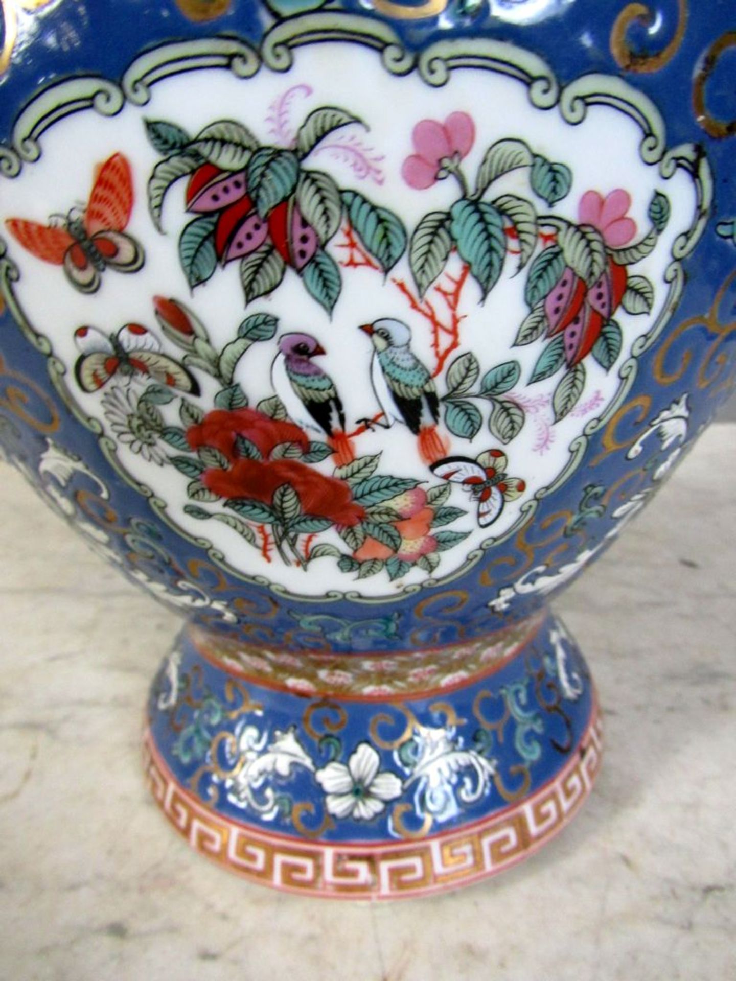 Dekorative Vase China 27cm - Image 6 of 8