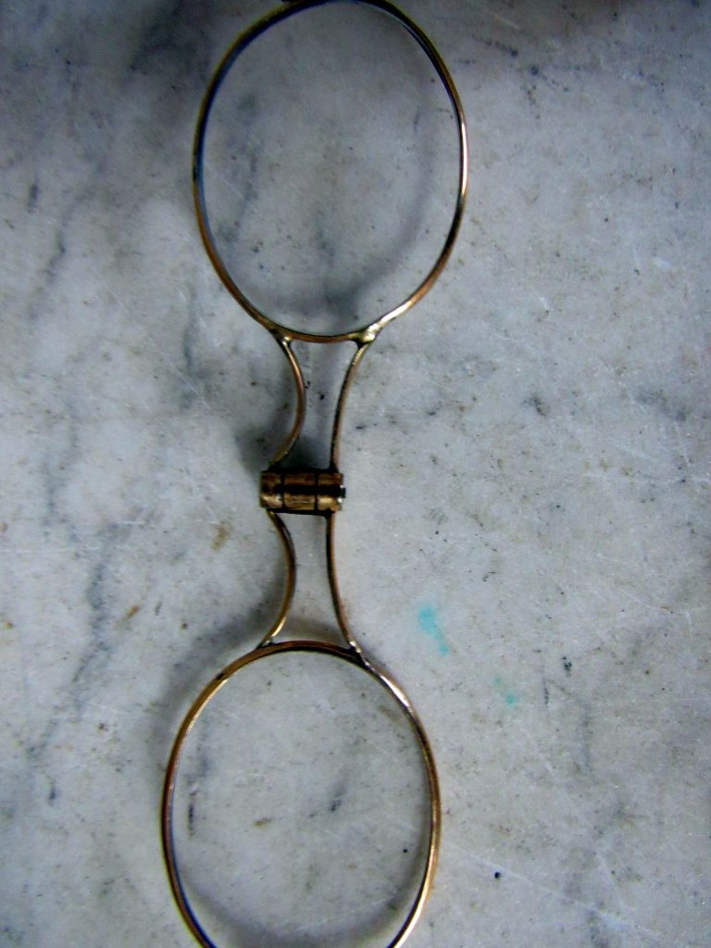 Drei antike Brillen klappbar - Image 3 of 10