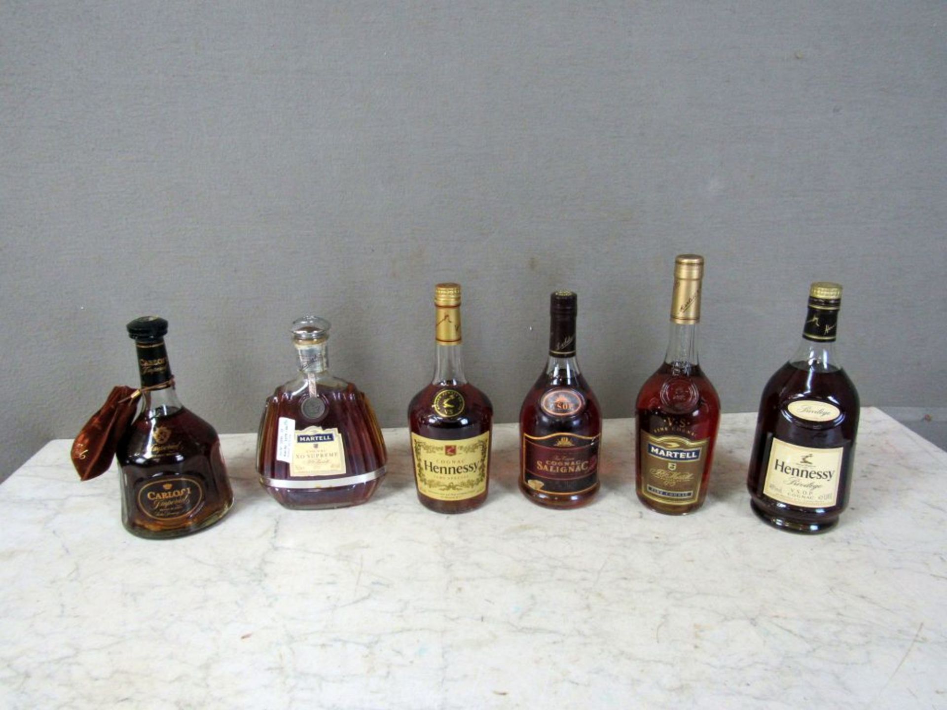 Alkohol hochprozentig Cognac 6