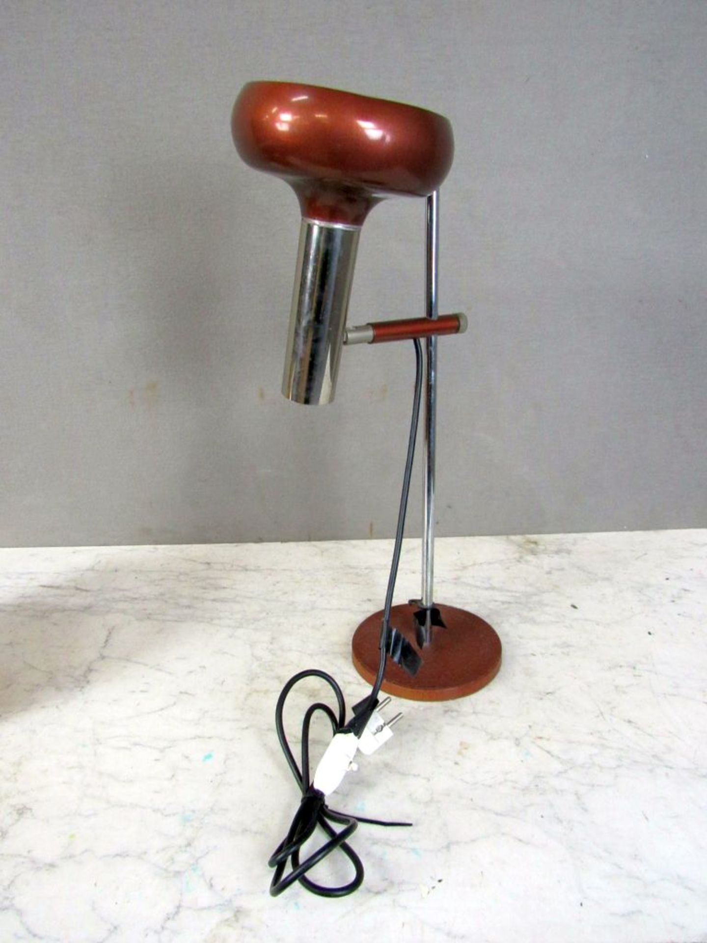 Designertischlampe 60er Jahre Schirm