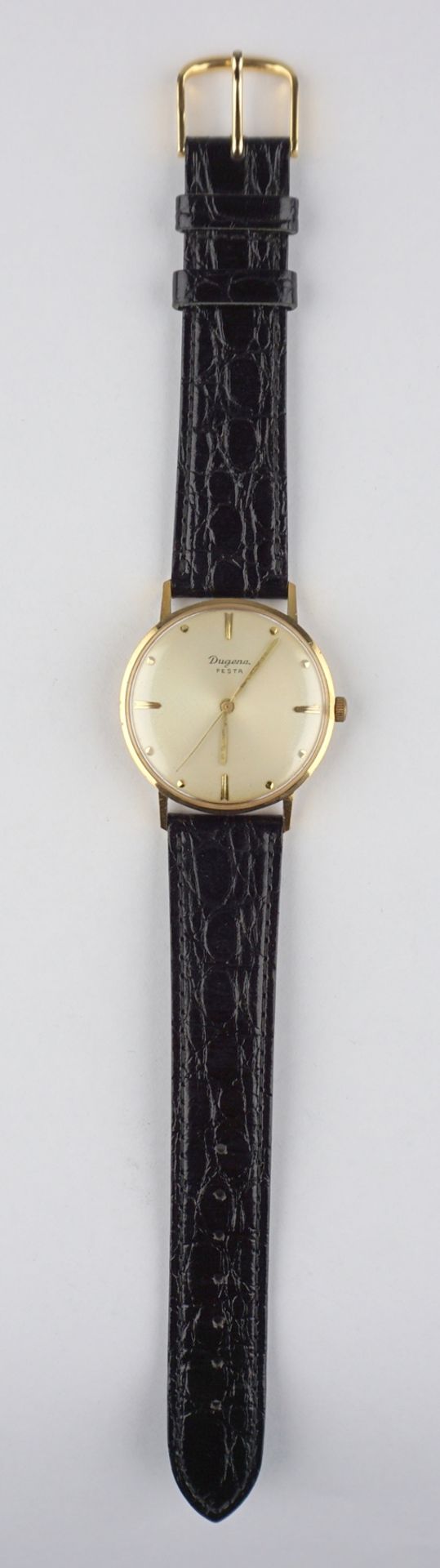 klassische Armbanduhr Dugena Festa, 1960er Jahre - Image 2 of 4