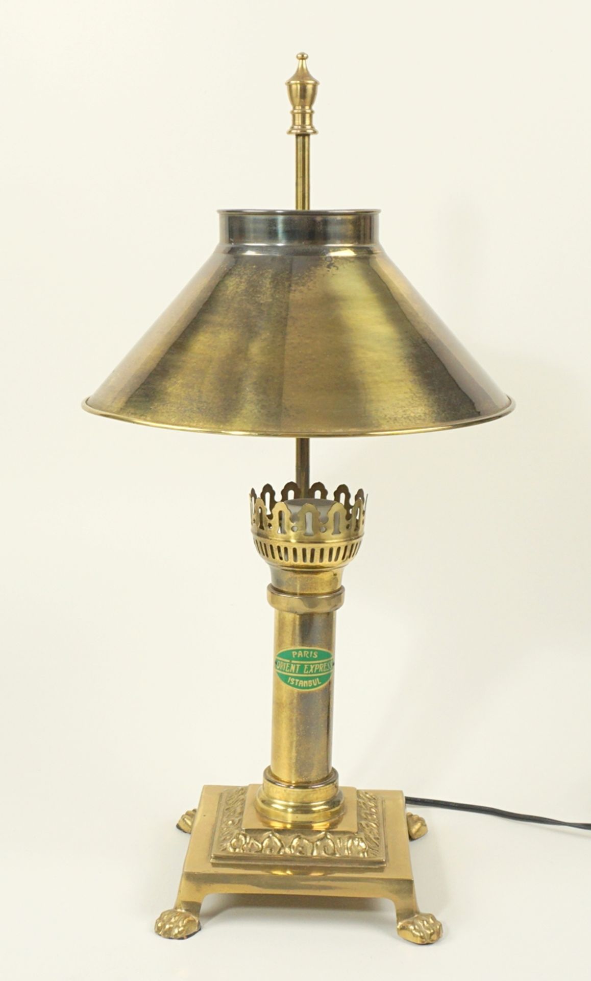 Tischlampe "Orient Express", 20.Jh. - Image 2 of 2