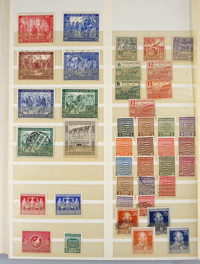 1 Album Briefmarken: Deutsches Reich, SBZ + Alliierte, BRD, Berlin West - Image 5 of 6