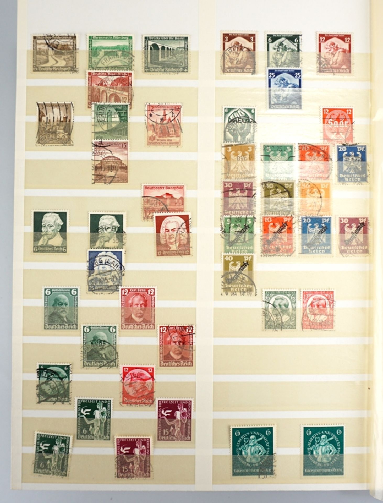 1 Album Briefmarken: Deutsches Reich, SBZ + Alliierte, BRD, Berlin West - Bild 4 aus 6