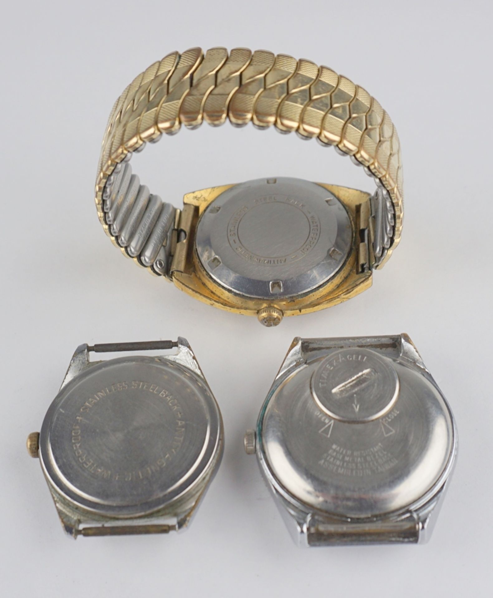3 Armbanduhren Haller, Timex Q und Arctos, 1950er bis 1970er Jahre - Image 3 of 3