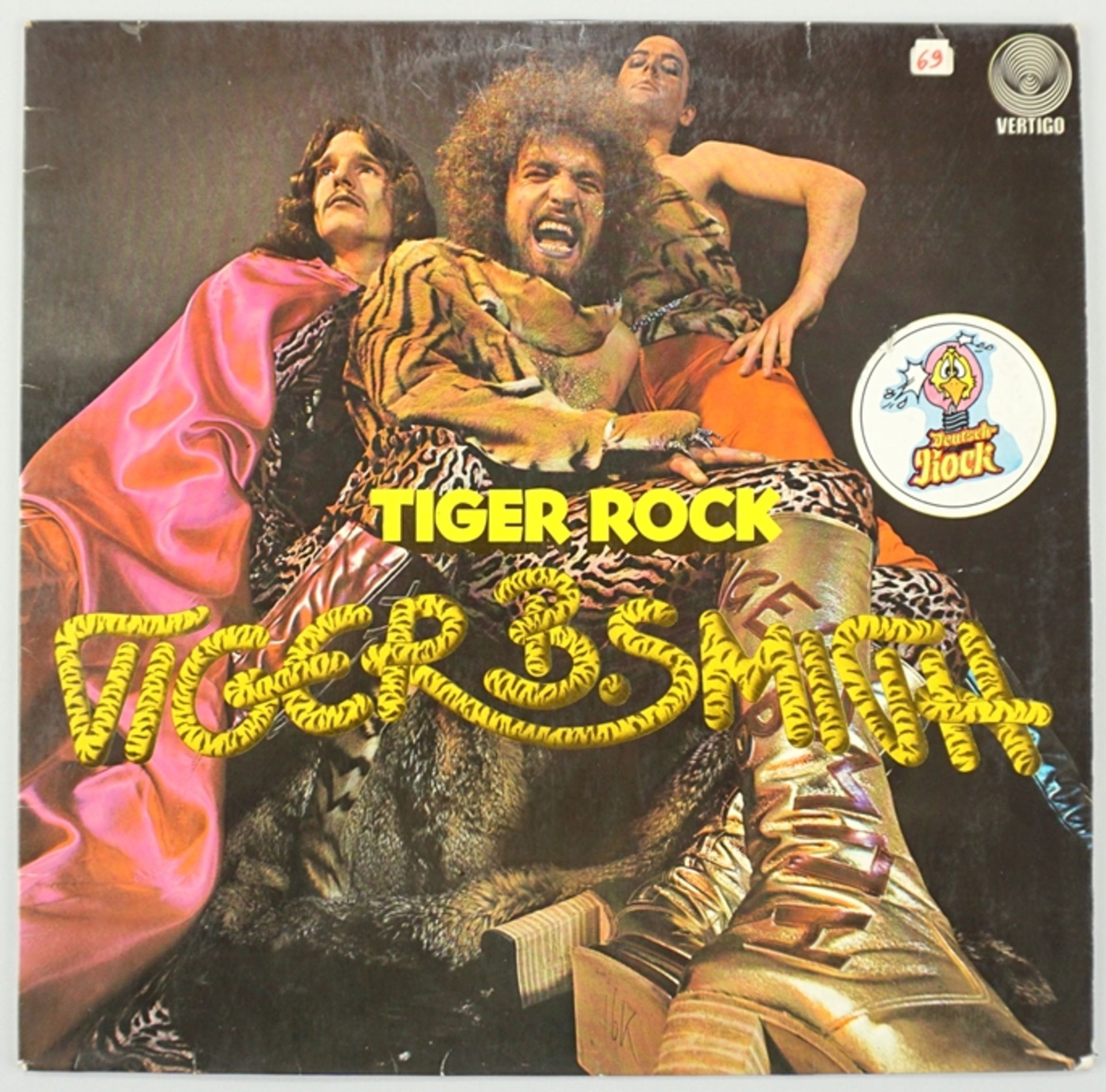 Vinyl LP Tiger B. Smith - Tiger Rock, VERTICO, 1972