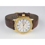 Armbanduhr Longines Lindbergh Hour Angle, 750er Gold