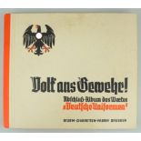 "Volk ans Gewehr" Zigarettenbilderalbum, Sturm-Zigarettenfabrik Dresden, um 1935 (o.Jz.)