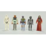 5 Star Wars Figuren, LFL Kenner, 1980er Jahre