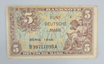5 Deutsche Mark, Serie 1948