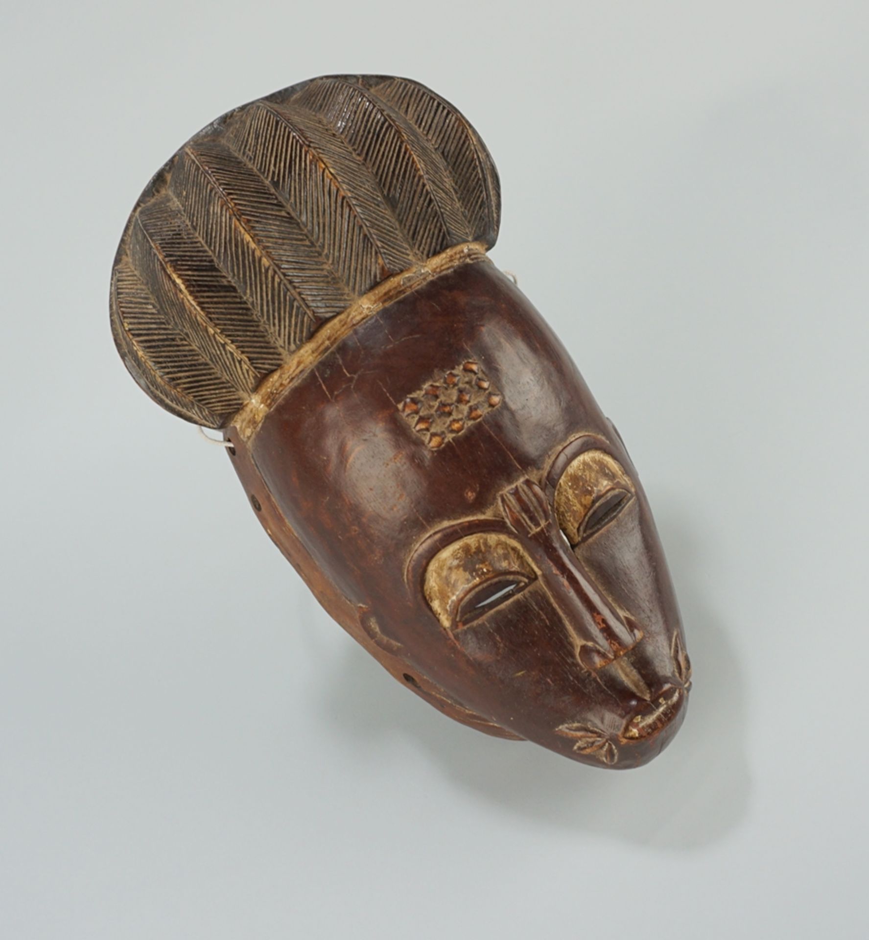 Maske, Baule, Elfenbeinküste - Image 2 of 3
