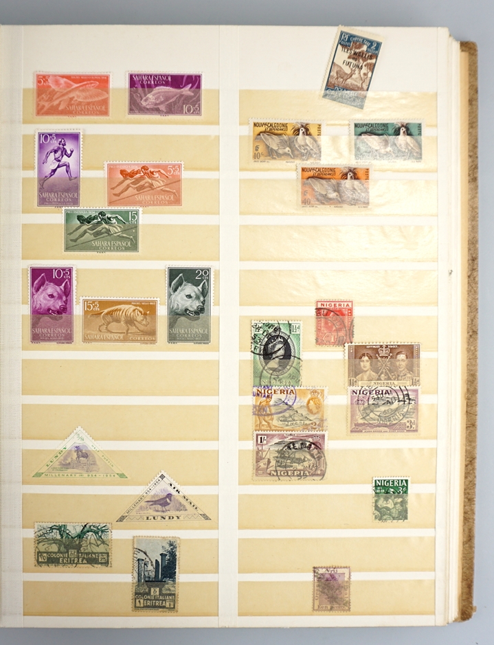 1 Album Briefmarken: Übersee, Kolonien, Kanada, USA, Australien... - Image 2 of 6