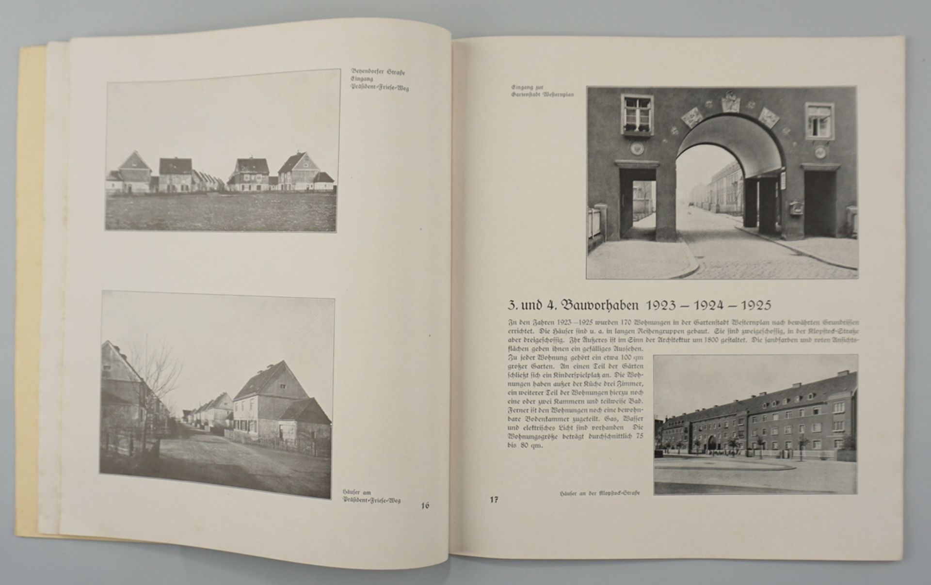 10 Jahre Heimstättenbaugenossenschaft E.G.M.B.H. zu Magdeburg, 1920 / 1930 - Image 3 of 3