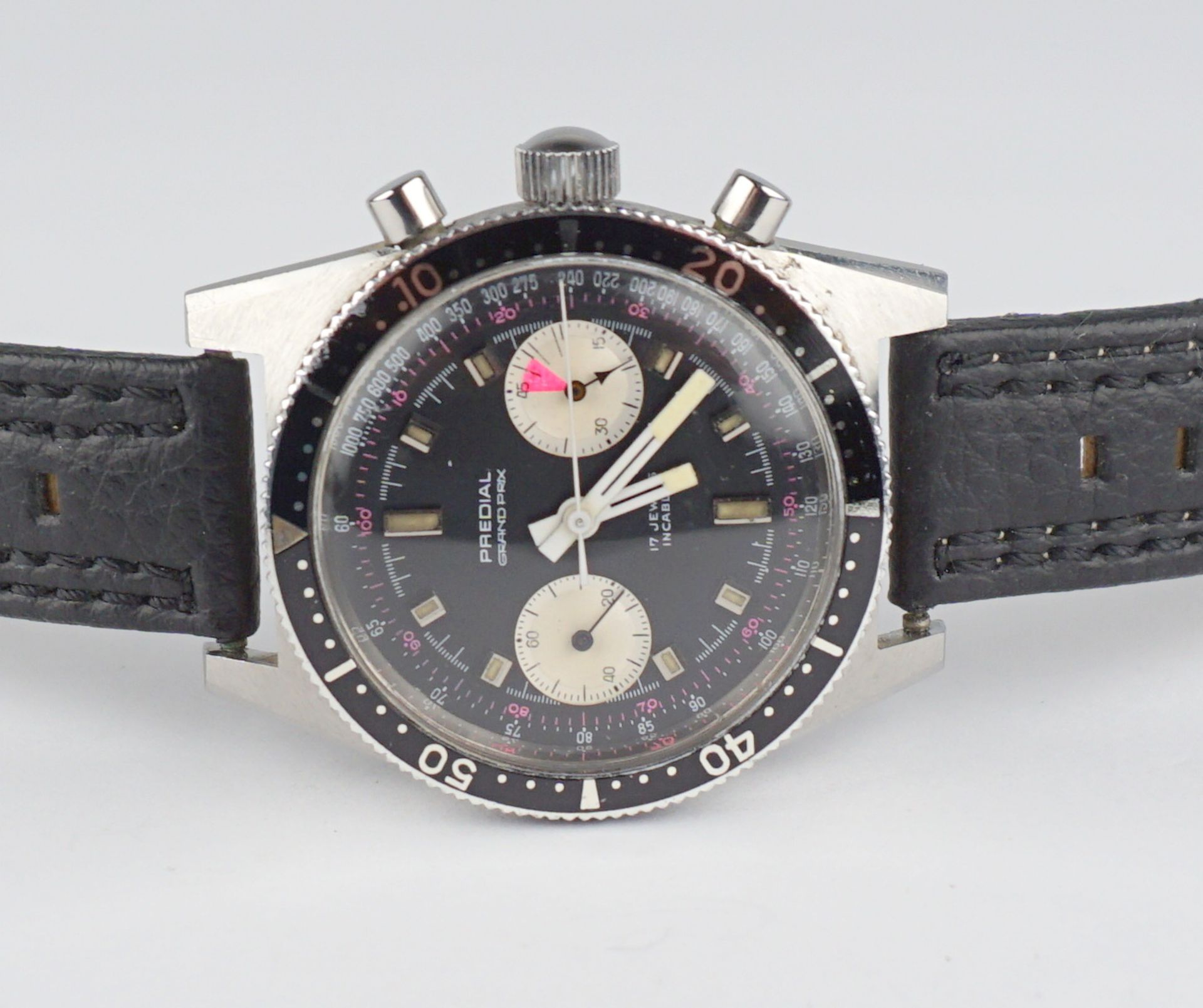 Armbanduhr Predial Grand Prix Chronograph, 1970er Jahre - Image 6 of 6
