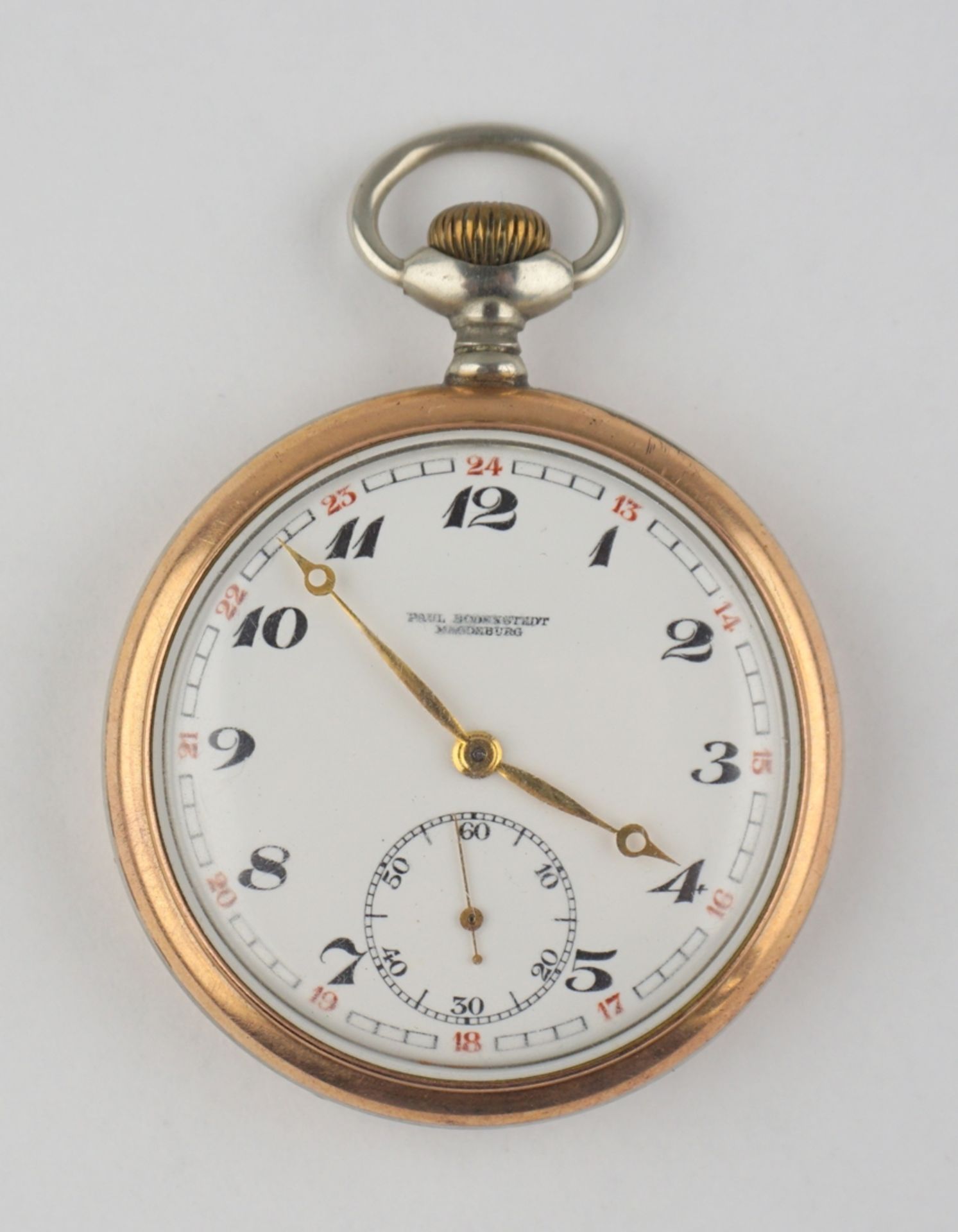 Taschenuhr, Paul Bodenstadt Magdeburg, um 1910/1920