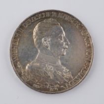 3 Mark 1913, Wilhelm II, Deutscher Kaiser, König von Preussen