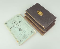 4x Rangliste der Kaiserlich Deutschen Marine 1891, 1893, 1895 inkl.Nachträgen und Nachtrag für 1912