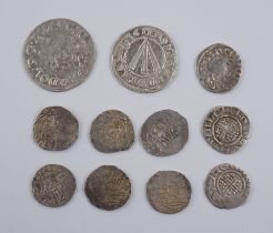 12 Münzen, 17.Jh., Silber