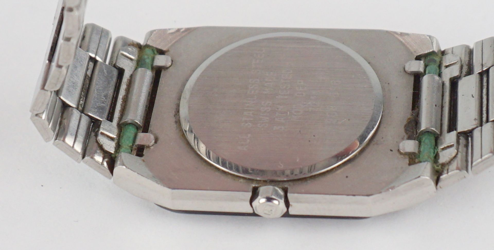 3 Armbanduhren mit Karree-Gehäuse, Quarz, Seiko und Citizen, Buler, 1980er Jahre - Image 6 of 6