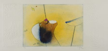 Adi Holzer (*1936 Stockerau bei Wien )"balance", (19)87