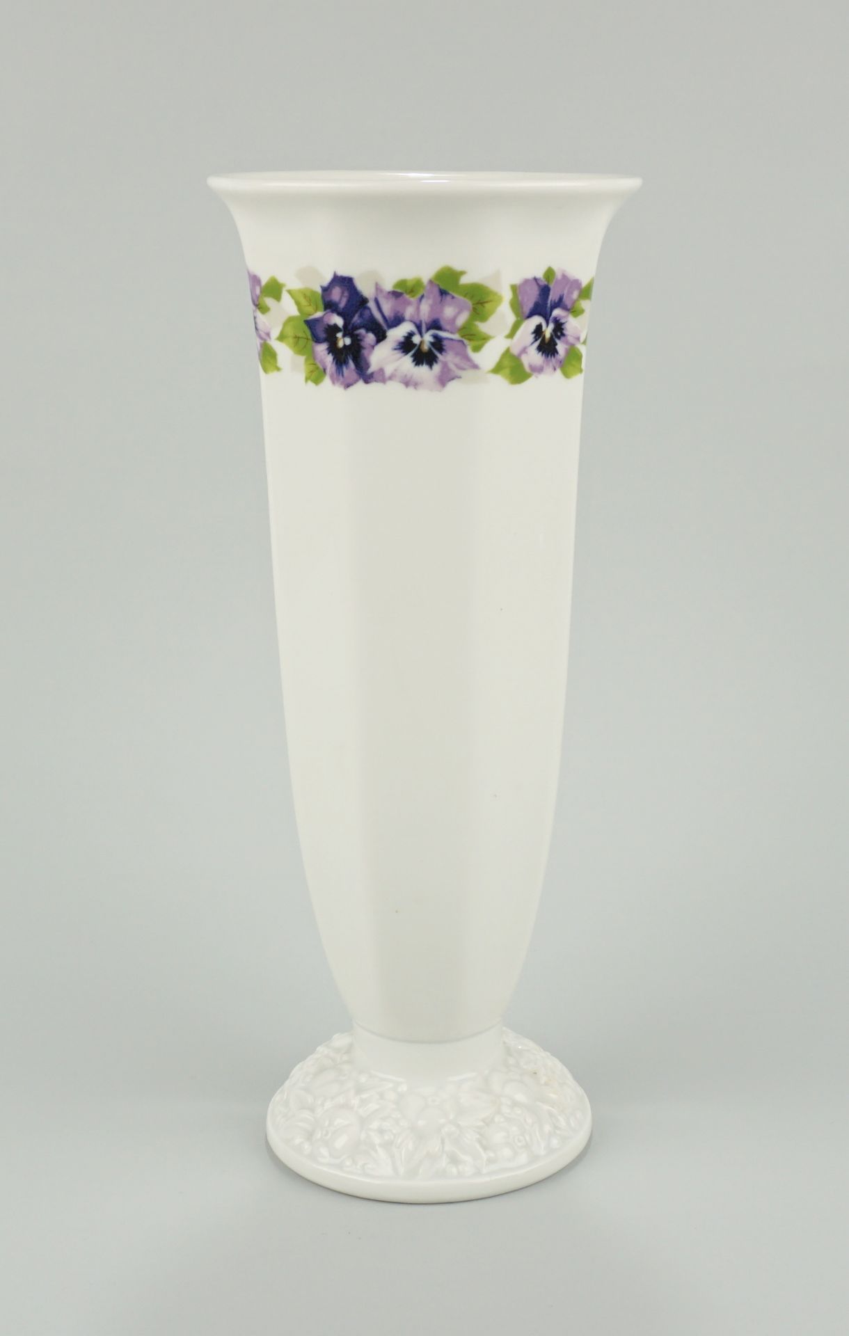 Vase mit Blumenborte, Maria, Rosenthal, Classic Rose, 2.Hälfte 20.Jh.